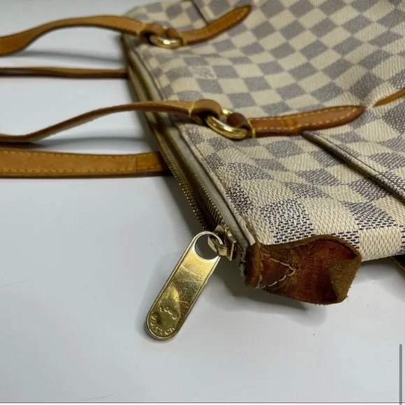 🤩authentic Louis Vuitton Damier Azur Totally tote PM - Picture 6 of 15